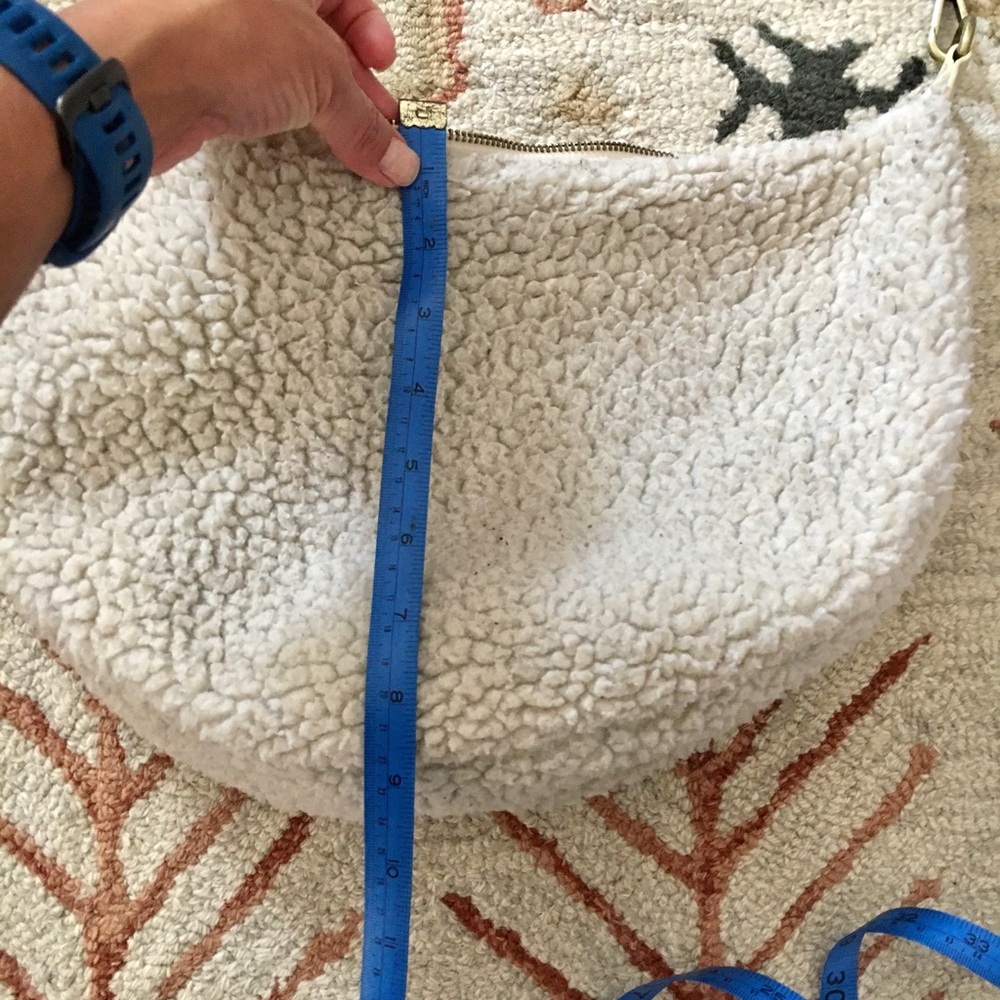 Anthropologie Teddy Bear Boho purse - Picture 11 of 13